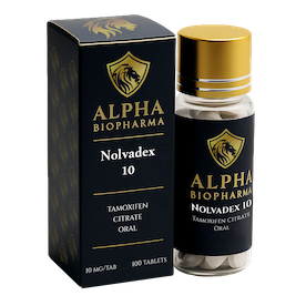 Nolvadex van Alpha BioPharma voorkant rechts