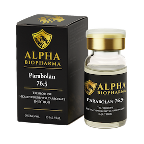 Parabolan van Alpha BioPharma voorkant links