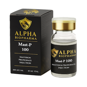 Masteron Propionate van Alpha BioPharma voorzijde links