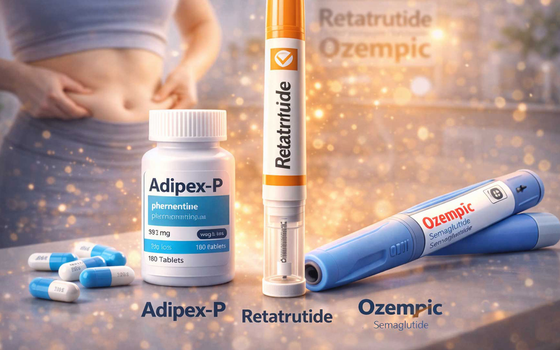 Afvallen met injecties en afslankpillen