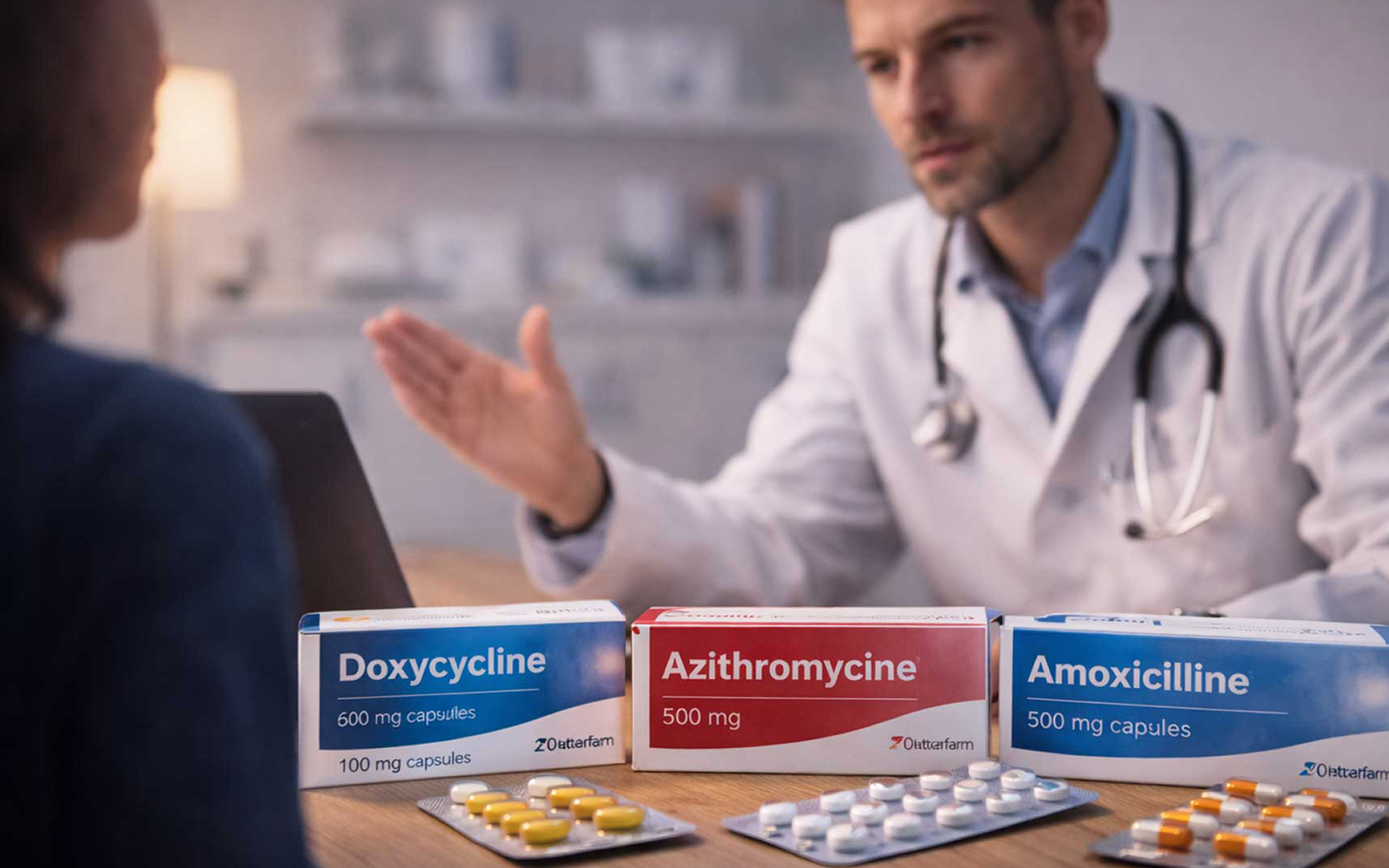 Antibiotica | Doxycycline, Azitromycine of Amoxicilline