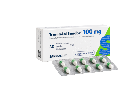 Tramadol 100 mg Sandoz in een zakje