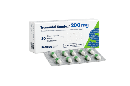 Tramadol 200 mg Sandoz in een zakje