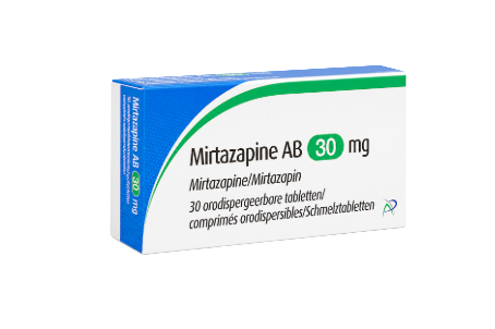 Mirtazapine 30 mg Aurobindo voorkant
