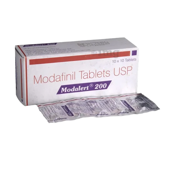 Open doosje Modafinil van Modalert, middel tegen narcolepsie